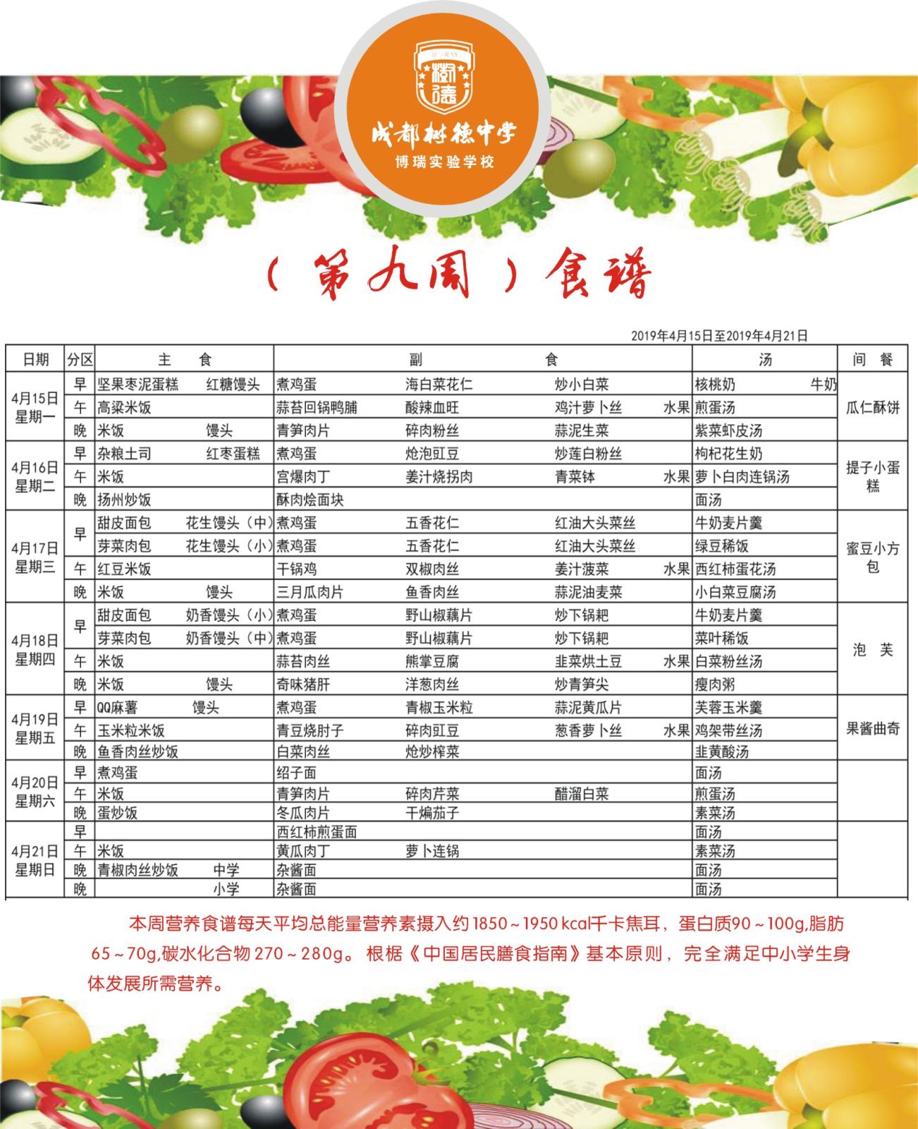 樹(shù)德中學(xué)博瑞實(shí)驗(yàn)學(xué)校食堂怎么樣？
