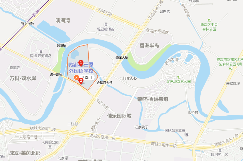 成都三原外國語學(xué)校地址在哪里？