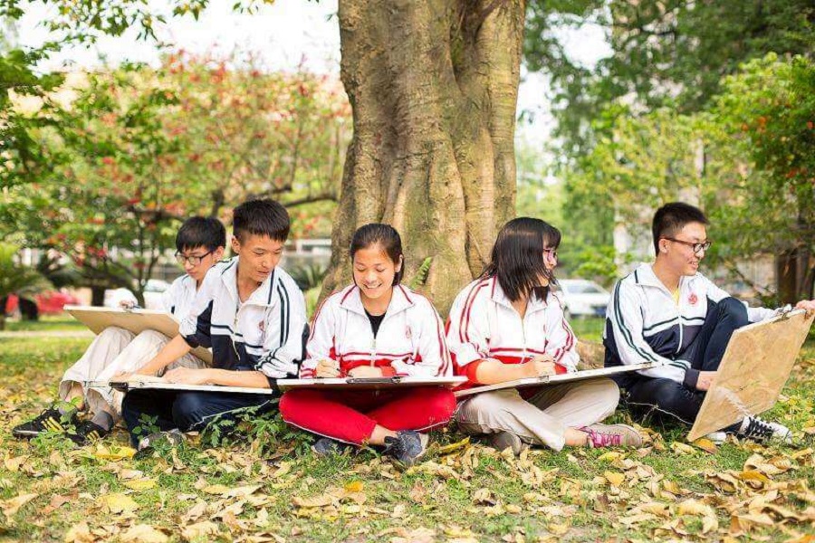 新都二中校園環(huán)境怎么樣？